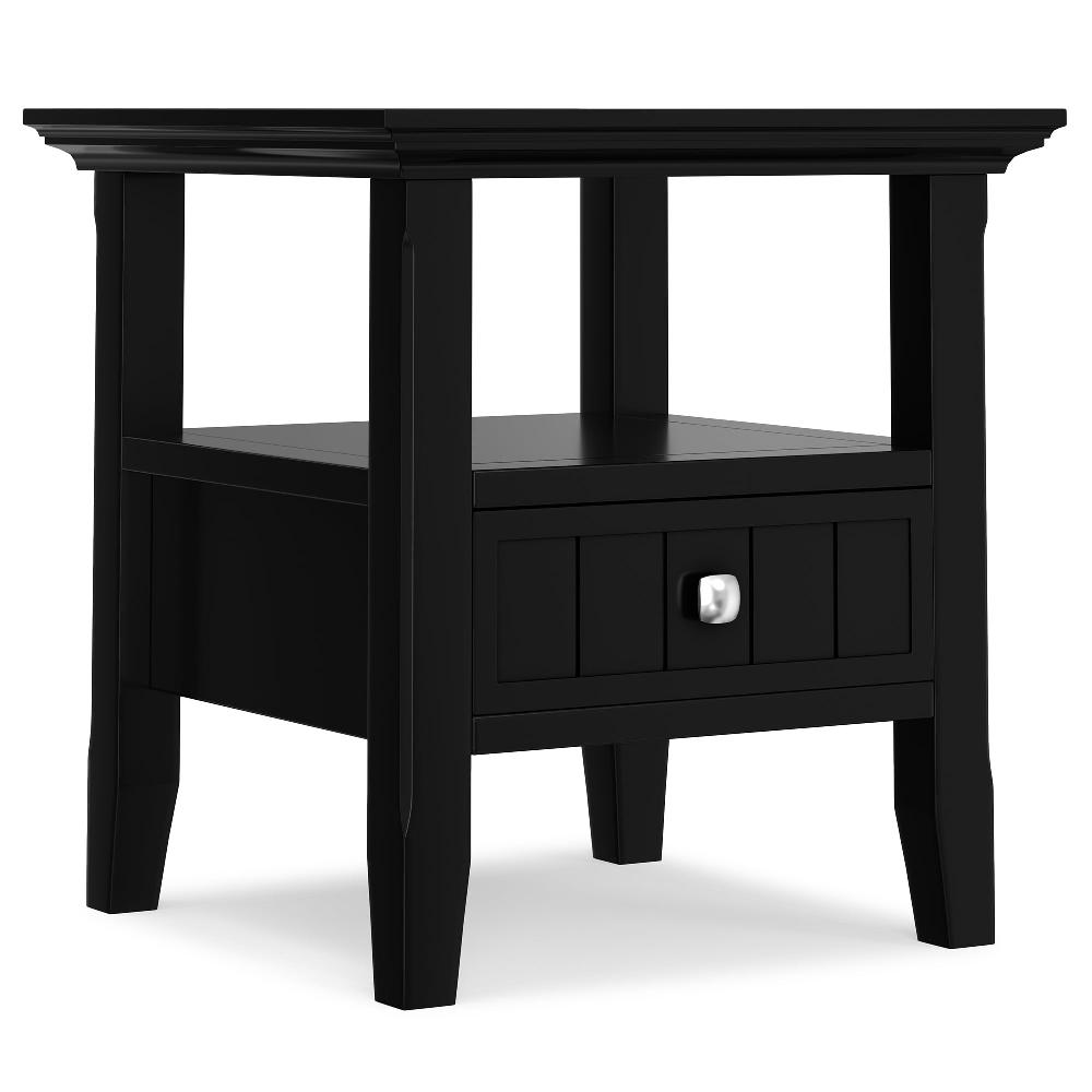 simpli home End Table with Drawer