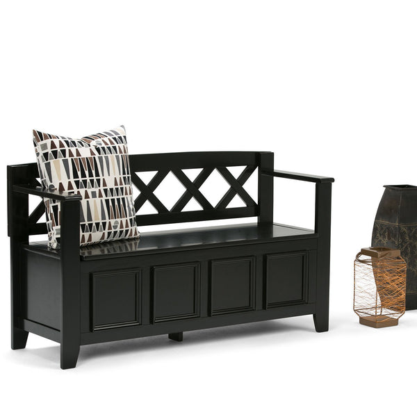 Simpli Home Entryway Storage Bench
