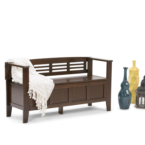 Simpli Home Entryway Storage Bench