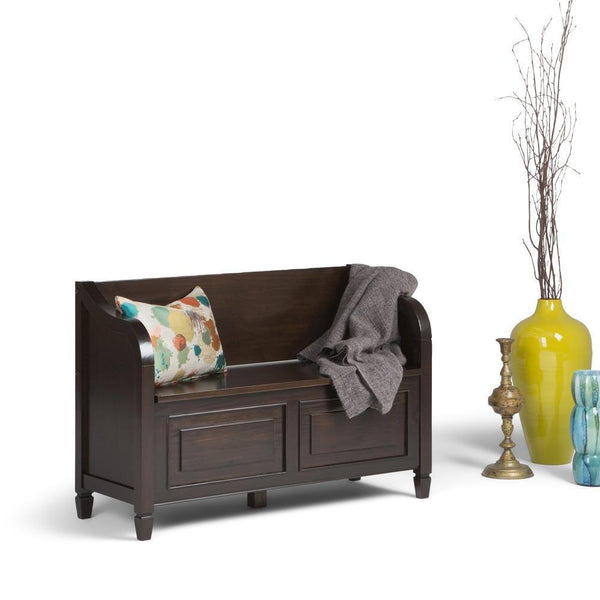 Simpli Home Entryway Storage Bench
