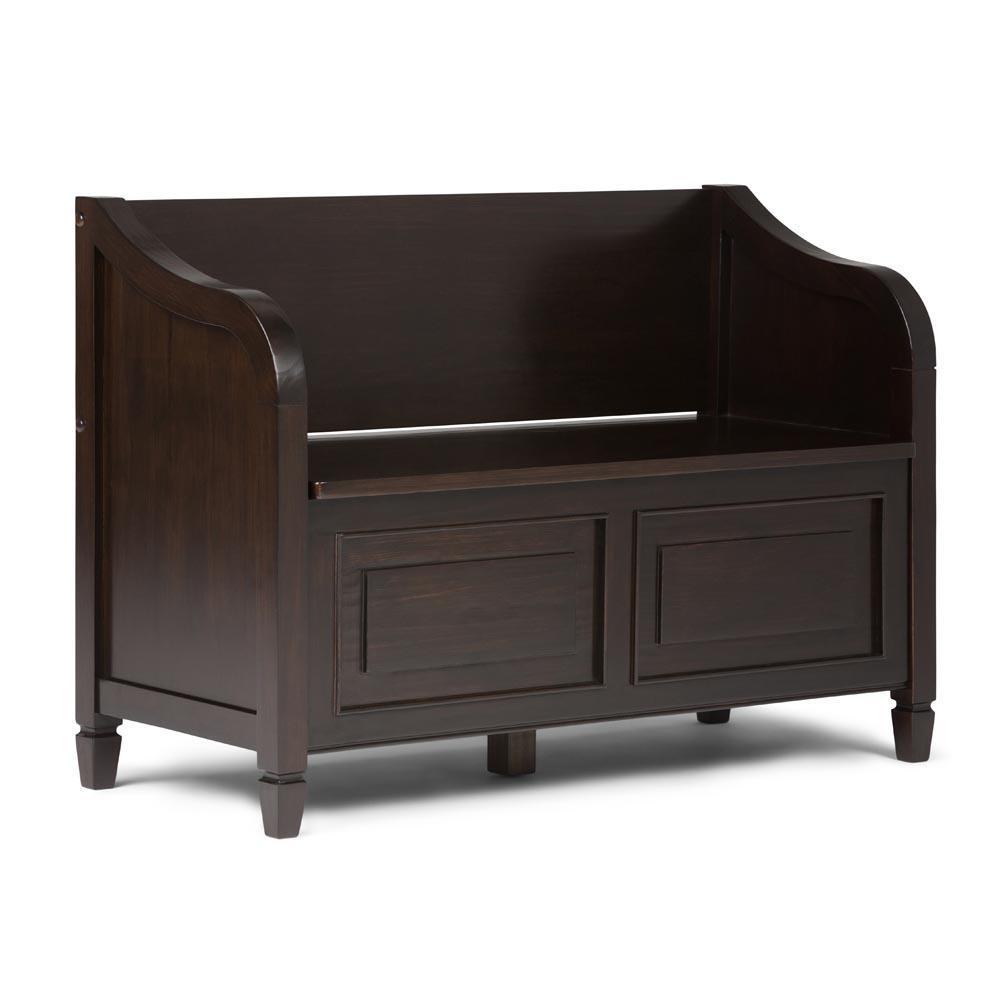 simpli home Entryway Storage Bench
