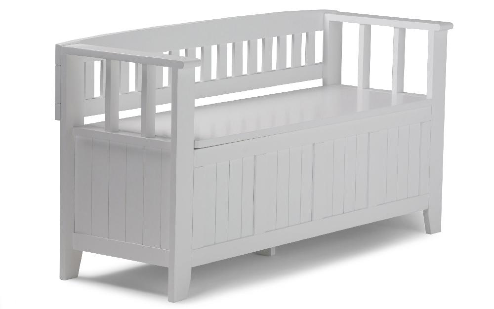 simpli home Entryway Storage Bench