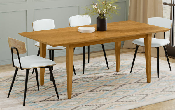 Simpli Home Extendable Dining Table In Oak