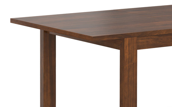 Simpli Home Extendable Dining Table In Walnut