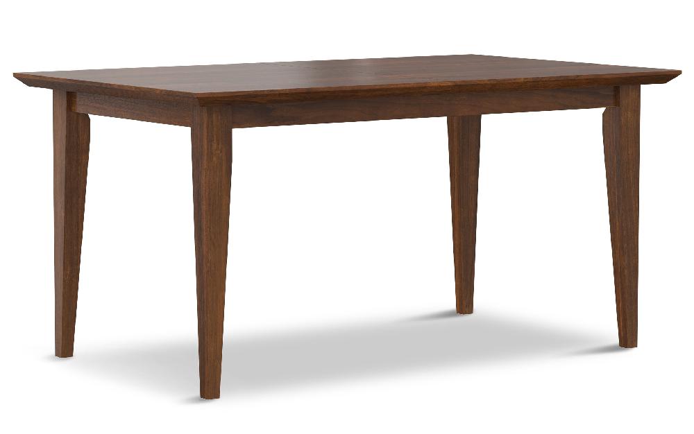 simpli home Extendable Dining Table in Walnut