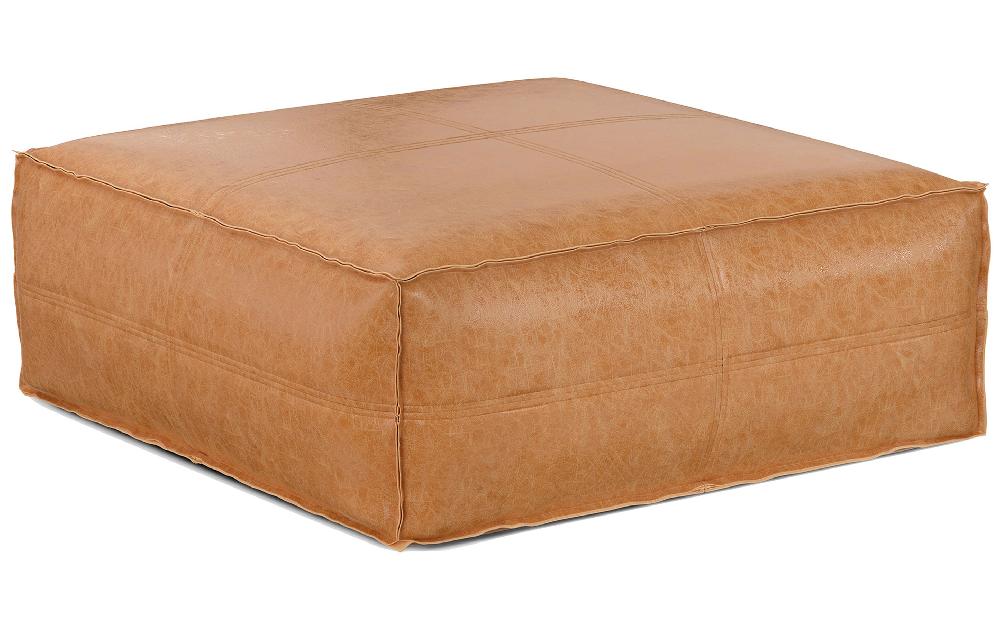 simpli home Extra Large Coffee Table Pouf