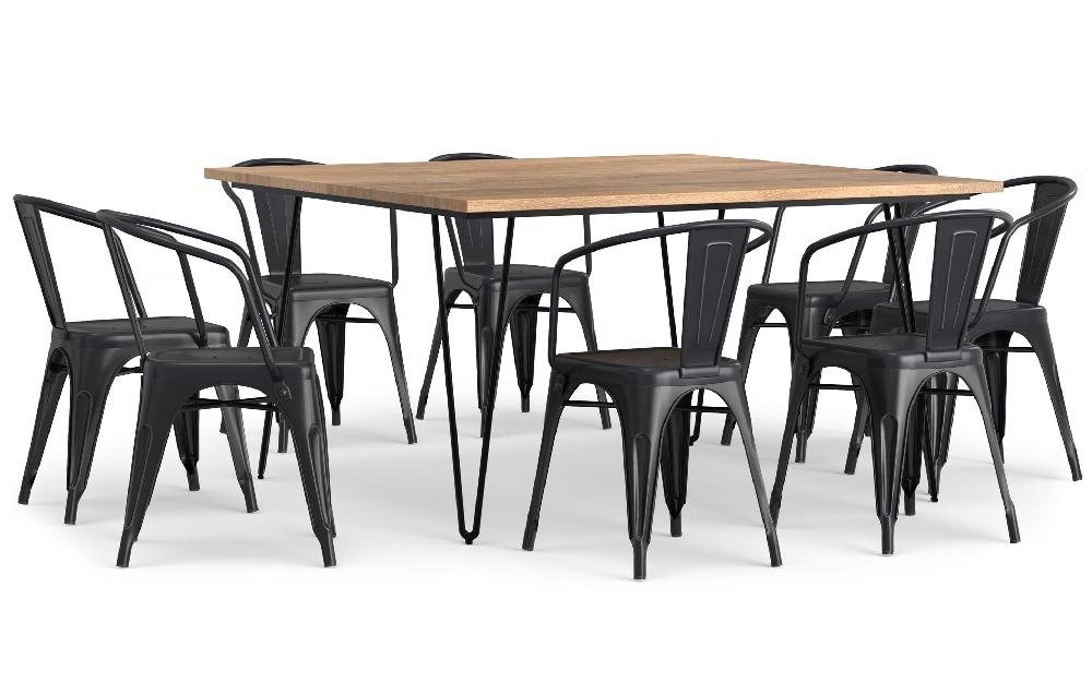 simpli home / Hunter 9-Piece Dining Set