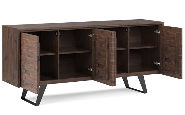 Simpli Home Large 4 Door Sideboard Buffet