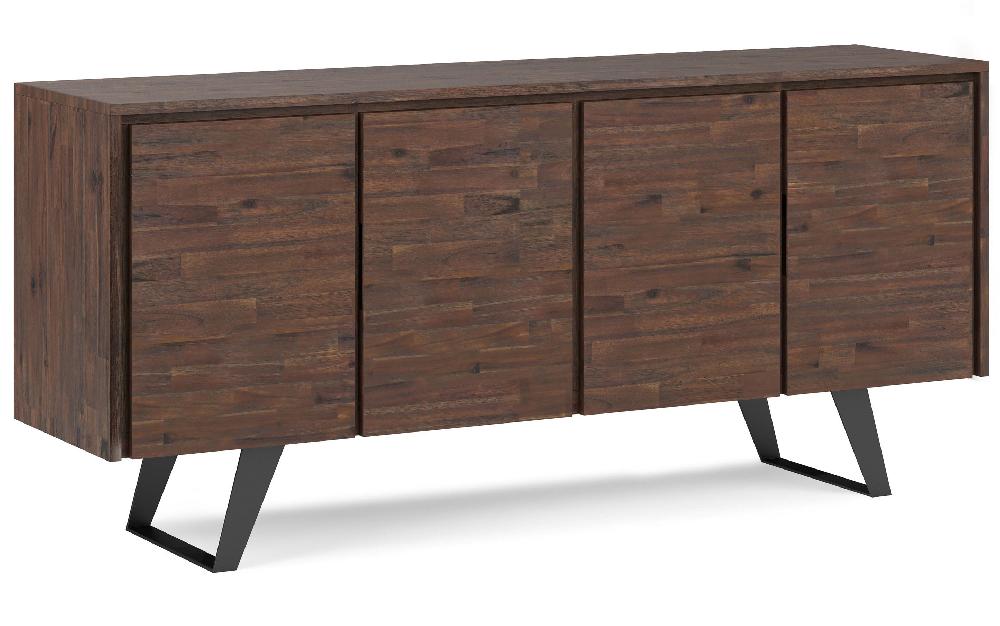 simpli home Large 4 Door Sideboard Buffet
