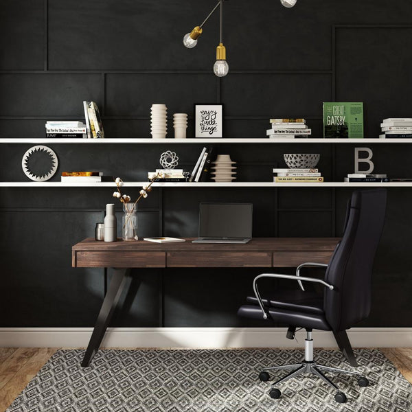 Simpli Home Large Desk In Acacia