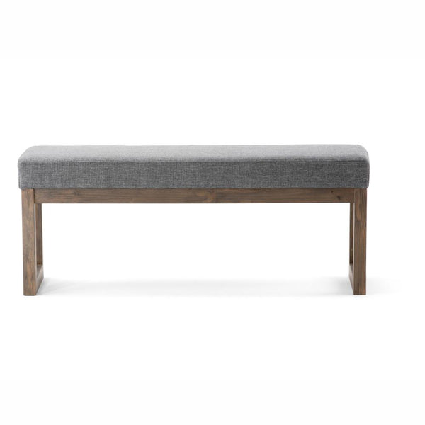 Simpli Home Large Ottoman Bench In Linen