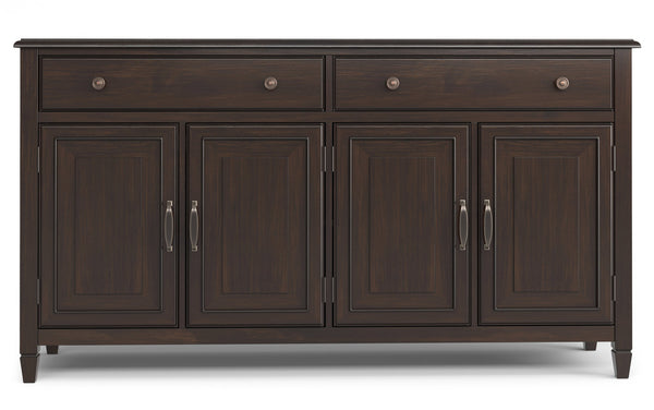 Simpli Home Large Sideboard Buffet Storage Cabinet