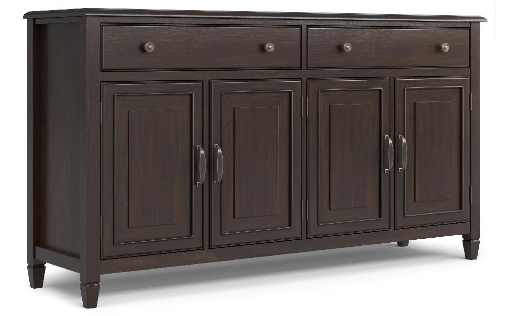 simpli home Large Sideboard Buffet Storage Cabinet