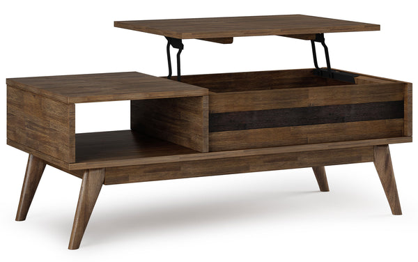 Simpli Home Lift Top Coffee Table In Acacia