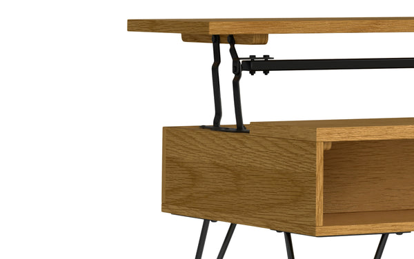 Simpli Home Lift Top Coffee Table In Oak