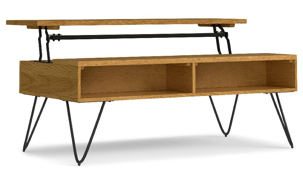 simpli home Lift Top Coffee Table in Oak