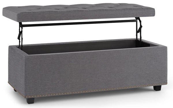 Simpli Home Lift Top Storage Ottoman