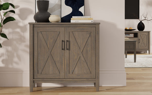Simpli Home Low Storage Cabinet