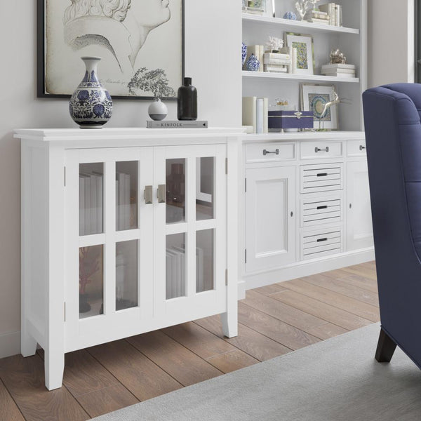 Simpli Home Low Storage Cabinet
