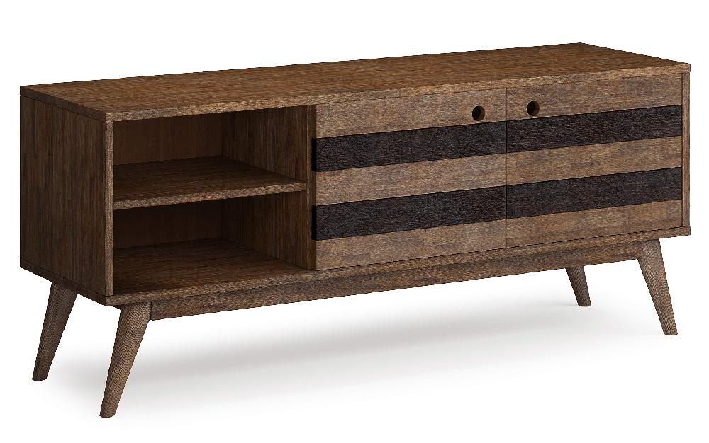 simpli home Low TV Stand in Acacia