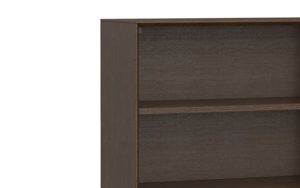 Simpli Home Low Wide Bookcase