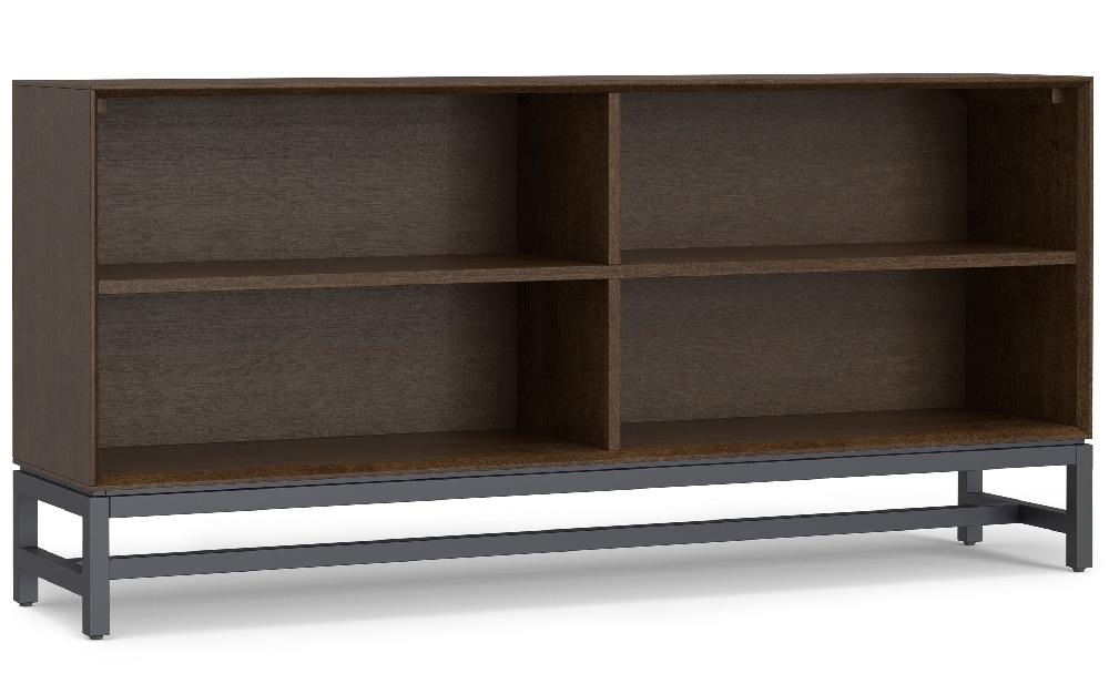 simpli home Low Wide Bookcase