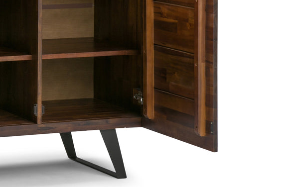 Simpli Home Medium Storage Cabinet In Acacia