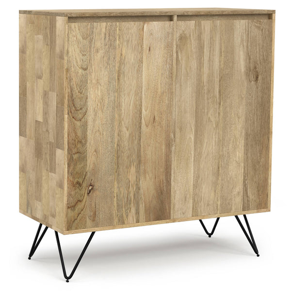 Simpli Home Medium Storage Cabinet In Mango