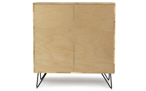 Simpli Home Medium Storage Cabinet In Mango