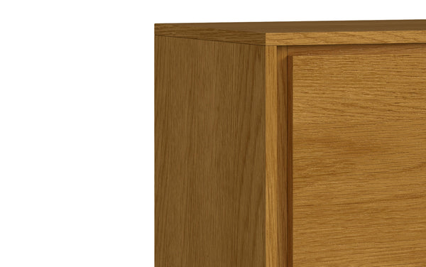 Simpli Home Medium Storage Cabinet In Oak
