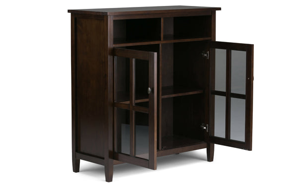 Simpli Home Medium Storage Media Cabinet