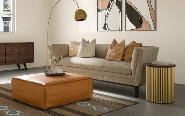 Simpli Home Metal And Wood Accent Table