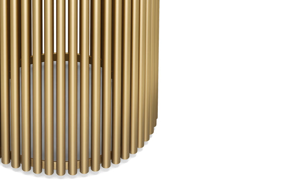 Simpli Home Metal And Wood Accent Table