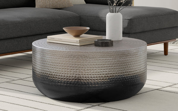 Simpli Home Metal Coffee Table