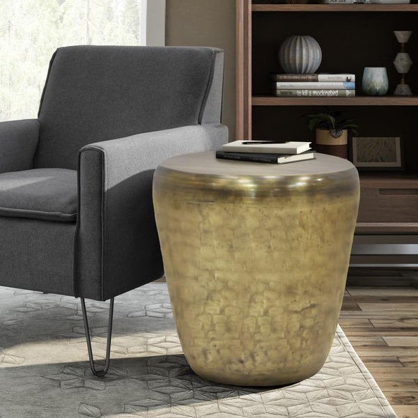 Simpli Home Metal Side Table