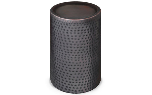 Simpli Home Metal Side Table