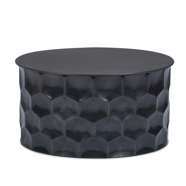 Simpli Home Metal Storage Coffee Table