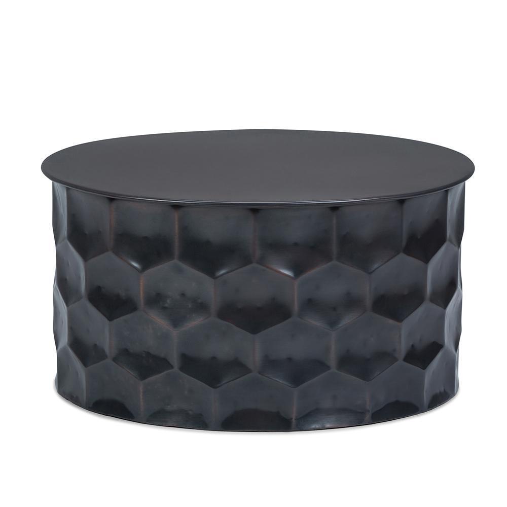 simpli home Metal Storage Coffee Table