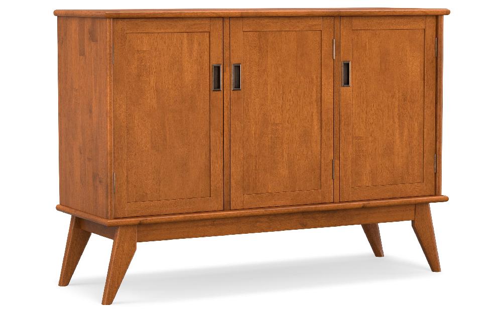 simpli home Mid Century 3 Door Sideboard Buffet