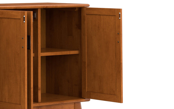 Simpli Home Mid Century 4 Door Sideboard Buffet