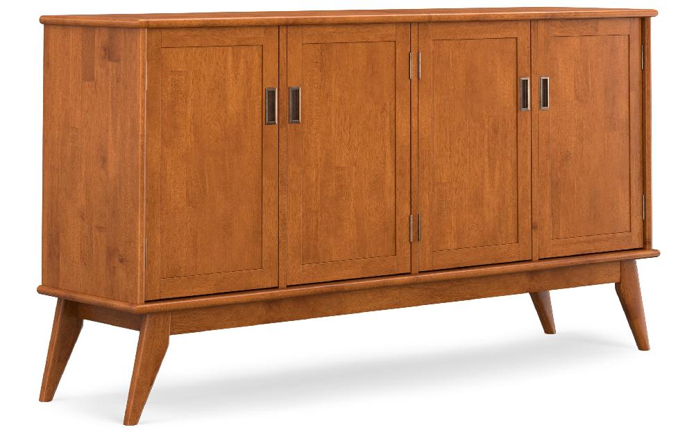 simpli home Mid Century 4 Door Sideboard Buffet
