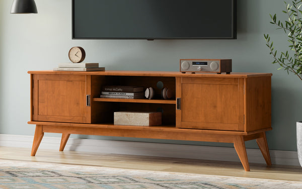 Simpli Home Mid Century 72 Inch TV Stand