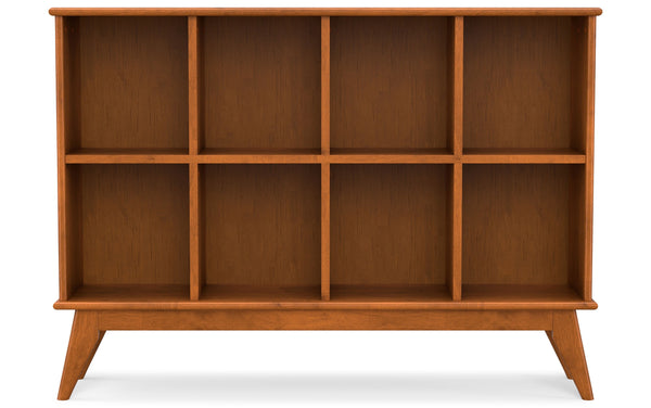 Simpli Home Mid Century 8 Cube Storage Sofa Table