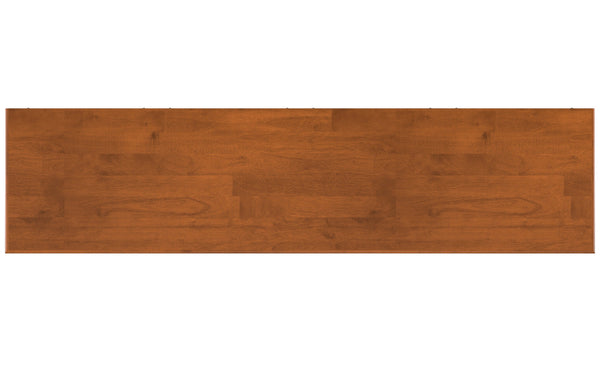 Simpli Home Mid Century 8 Cube Storage Sofa Table