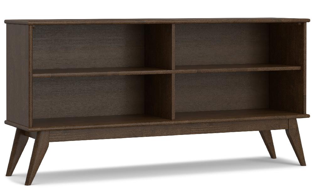 simpli home Mid Century Low Bookcase