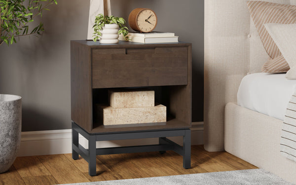 Simpli Home Mid Century Nightstand