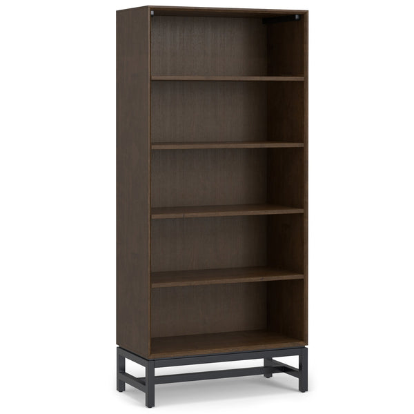 Simpli Home Mid Century Open Shelf Bookcase