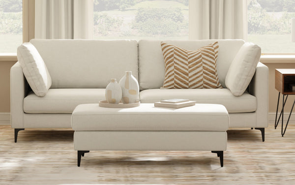 Simpli Home Mid Century Ottoman Bench