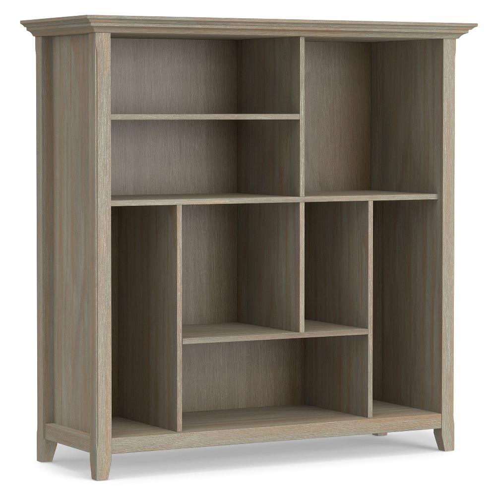 simpli home Multi Cube Bookcase in Pine