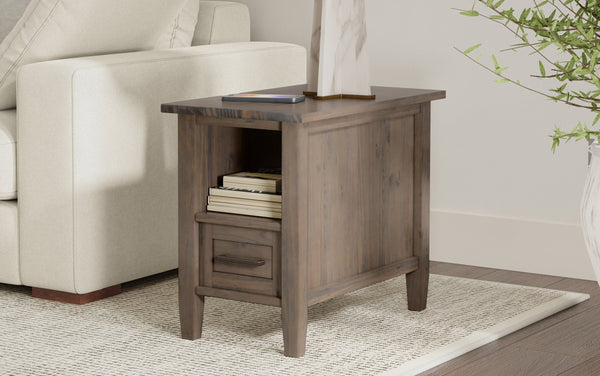 Simpli Home Narrow End Table